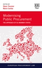 Image for Modernising Public Procurement: The Approach of EU Member States
