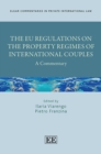 Image for The EU regulations on the property regimes of international couples  : a commentary