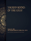 Image for The Sacred Books of China : Volume 2 of 6