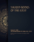 Image for The Sacred Books of China : Volume 3 of 6