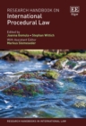 Image for Research Handbook on International Procedural Law