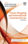 Image for Forum Shopping and International Commercial Law