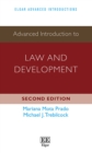 Image for Advanced introduction to law and development