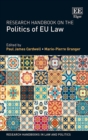 Image for Research Handbook on the Politics of EU Law