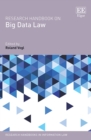 Image for Research handbook on big data law