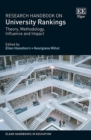 Image for Research Handbook on University Rankings: Theory, Methodology, Influence and Impact