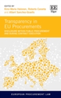 Image for Transparency in EU Procurements