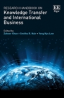 Image for Research Handbook on Knowledge Transfer and International Business