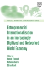 Image for Entrepreneurial internationalization in an increasingly digitized and networked world economy