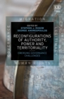 Image for Reconfigurations of authority, power and territoriality  : emerging governance challenges