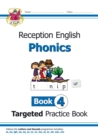Image for Reception English Phonics Targeted Practice Book - Book 4