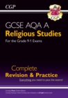 Image for GCSE Religious Studies: AQA A Complete Revision &amp; Practice (with Online Edition): for the 2024 and 2025 exams
