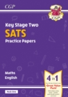 Image for KS2 Maths &amp; English SATS Practice Papers: Pack 1 - for the 2024 tests (with free Online Extras)