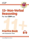 Image for 11+ CEM Non-Verbal Reasoning Practice Book & Assessment Tests - Ages 8-9 (with Online Edition)