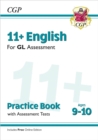 Image for 11+ GL English Practice Book &amp; Assessment Tests - Ages 9-10 (with Online Edition)