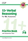 Image for 11+ GL Verbal Reasoning Practice Book & Assessment Tests - Ages 7-8 (with Online Edition)