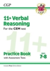 Image for 11+ CEM Verbal Reasoning Practice Book &amp; Assessment Tests - Ages 7-8 (with Online Edition)