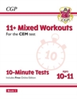 Image for 11+ CEM 10-Minute Tests: Mixed Workouts - Ages 10-11 Book 2 (with Online Edition): for the 2024 exams