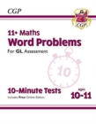 Image for 11+ GL 10-Minute Tests: Maths Word Problems - Ages 10-11 Book 1 (with Online Edition)