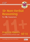 Image for 11+ GL Non-Verbal Reasoning Practice Papers: Ages 10-11 Pack 1 (inc Parents&#39; Guide &amp; Online Ed): for the 2024 exams