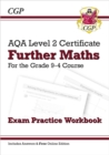 Image for AQA Level 2 Certificate in Further Maths: Exam Practice Workbook (with Answers &amp; Online Edition)