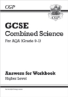 Image for GCSE Combined Science: AQA Answers (for Workbook) - Higher