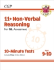 Image for 11+ GL 10-Minute Tests: Non-Verbal Reasoning - Ages 9-10 (with Online Edition)