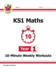 Image for KS1 Year 1 Maths 10-Minute Weekly Workouts