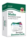 Image for GCSE Maths AQA Revision Question Cards - Foundation