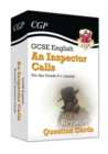 Image for GCSE English - An Inspector Calls Revision Question Cards: for the 2024 and 2025 exams