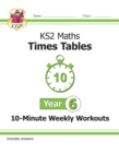Image for Times tables  : 10-minute weekly workoutsYear 6