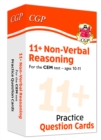 Image for 11+ CEM Non-Verbal Reasoning Practice Question Cards - Ages 10-11: for the 2024 exams