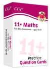 Image for New 11+ GL maths practice question cardsAges 10-11