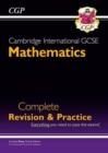 Image for Cambridge international GCSE mathematics  : complete revision &amp; practice