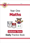 Image for KS1 Maths Year 1 Daily Practice Book: Autumn Term