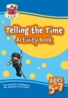 Image for New telling the time home learning activity book for ages 5-7