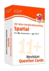 Image for 11+ GL Revision Question Cards: Non-Verbal Reasoning Spatial - Ages 10-11: for the 2024 exams