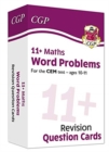 Image for 11+ CEM Revision Question Cards: Maths Word Problems - Ages 10-11