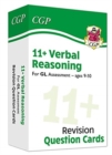 Image for 11+ GL Revision Question Cards: Verbal Reasoning - Ages 9-10