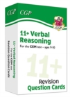Image for 11+ CEM Revision Question Cards: Verbal Reasoning - Ages 9-10