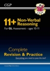 Image for 11+ GL Non-Verbal Reasoning Complete Revision and Practice - Ages 10-11 (with Online Edition)