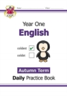 Image for KS1 English Year 1 Daily Practice Book: Autumn Term