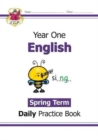 Image for KS1 English Year 1 Daily Practice Book: Spring Term