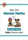 Image for KS1 Mental Maths Year 1 Daily Practice Book: Autumn Term