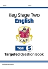 Image for KS2 EnglishYear 5,: Targeted question book