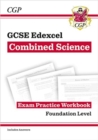 Image for New GCSE Combined Science Edexcel Exam Practice Workbook - Foundation (includes answers)