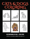 Image for Stress Coloring Books for Adults (Cats and Dogs)