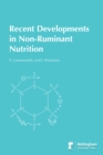 Image for Recent Developments In Non-Ruminant Nutrition
