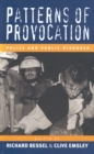 Image for Patterns of Provocation: Police and Public Disorder
