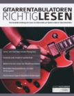 Image for Gitarrentabulatoren Richtiglesen